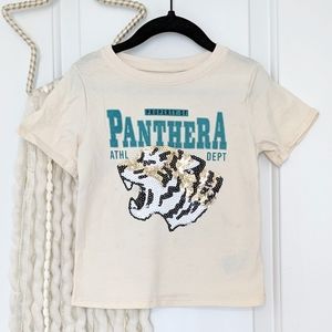 H&M Tiger Sequin T-shirt, 3T